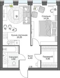 2-BD Apartment Sale, 69.31 sq. m. at Dom na naberezhnoy INSIDER (Insayder), Avtozavodskaya Street, Moscow, Russia #2 2-BD Apartment Sale, 69.31 sq. m. at Dom na naberezhnoy INSIDER (Insayder), Avtozavodskaya Street, Moscow, Russia #2