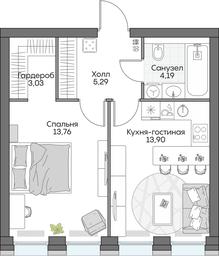 2-BD Apartment Sale, 61.68 sq. m. at Dom na naberezhnoy INSIDER (Insayder), Avtozavodskaya Street, Moscow, Russia #2 2-BD Apartment Sale, 61.68 sq. m. at Dom na naberezhnoy INSIDER (Insayder), Avtozavodskaya Street, Moscow, Russia #2
