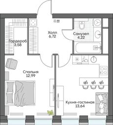 Apartment Sale, 29.4 sq. m. at Dom na naberezhnoy INSIDER (Insayder), Avtozavodskaya Street, Moscow, Russia #2