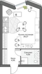 2-BD Apartment Sale, 60.31 sq. m. at Dom na naberezhnoy INSIDER (Insayder), Avtozavodskaya Street, Moscow, Russia #2 2-BD Apartment Sale, 60.31 sq. m. at Dom na naberezhnoy INSIDER (Insayder), Avtozavodskaya Street, Moscow, Russia #2