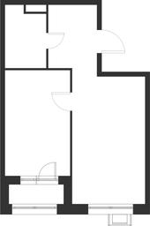 1-BD Apartment Sale, 42.4 sq. m. at Газопровод, Sosenskoye Settlement, Moscow, Russia #2