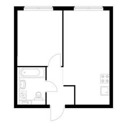 1-BD Apartment Sale, 36.9 sq. m. at Holland Park, Volokolamskoye Highway, 71/13к1, Moscow, Russia #2 1-BD Apartment Sale, 36.9 sq. m. at Holland Park, Volokolamskoye Highway, 71/13к1, Moscow, Russia #2