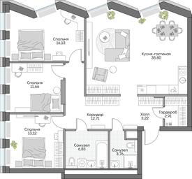 3-BD Apartment Sale, 103.66 sq. m. at Dom na naberezhnoy INSIDER (Insayder), Avtozavodskaya Street, Moscow, Russia #4