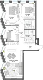 3-BD Apartment Sale, 82.79 sq. m. at Dom na naberezhnoy INSIDER (Insayder), Avtozavodskaya Street, Moscow, Russia #3 3-BD Apartment Sale, 82.79 sq. m. at Dom na naberezhnoy INSIDER (Insayder), Avtozavodskaya Street, Moscow, Russia #3