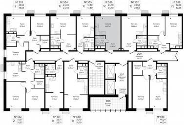 Apartment Sale, 24.7平方米 at MirrorZdanie, Oktyabrskaya Street, 98, Moscow, Russia #3 Apartment Sale, 24.7平方米 at MirrorZdanie, Oktyabrskaya Street, 98, Moscow, Russia #3