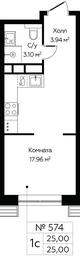 Apartment Sale, 25平方米 at MirrorZdanie, Oktyabrskaya Street, 98, Moscow, Russia #2 Apartment Sale, 25平方米 at MirrorZdanie, Oktyabrskaya Street, 98, Moscow, Russia #2