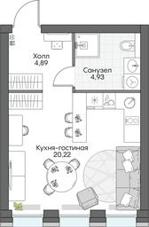 Apartment Sale, 30.16 sq. m. at Dom na naberezhnoy INSIDER (Insayder), Avtozavodskaya Street, Moscow, Russia #2 Apartment Sale, 30.16 sq. m. at Dom na naberezhnoy INSIDER (Insayder), Avtozavodskaya Street, Moscow, Russia #2