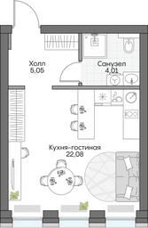 Apartment Sale, 30.16 sq. m. at Dom na naberezhnoy INSIDER (Insayder), Avtozavodskaya Street, Moscow, Russia #4