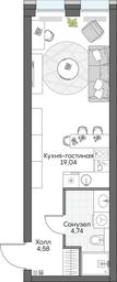 Apartment Sale, 28.47 sq. m. at Dom na naberezhnoy INSIDER (Insayder), Avtozavodskaya Street, Moscow, Russia #2 Apartment Sale, 28.47 sq. m. at Dom na naberezhnoy INSIDER (Insayder), Avtozavodskaya Street, Moscow, Russia #2