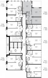 2-BD Apartment Sale, 69平方米 at MirrorZdanie, Oktyabrskaya Street, 98, Moscow, Russia #3