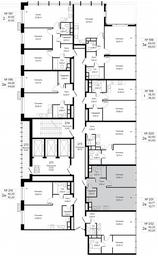 1-BD Apartment Sale, 42.77平方米 at MirrorZdanie, Oktyabrskaya Street, 98, Moscow, Russia #3