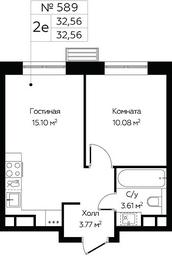 1-BD Apartment Sale, 32.56平方米 at MirrorZdanie, Oktyabrskaya Street, 98, Moscow, Russia #2 1-BD Apartment Sale, 32.56平方米 at MirrorZdanie, Oktyabrskaya Street, 98, Moscow, Russia #2