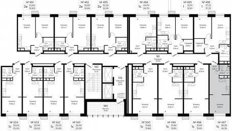 Apartment Sale, 26.39平方米 at MirrorZdanie, Oktyabrskaya Street, 98, Moscow, Russia #3 Apartment Sale, 26.39平方米 at MirrorZdanie, Oktyabrskaya Street, 98, Moscow, Russia #3