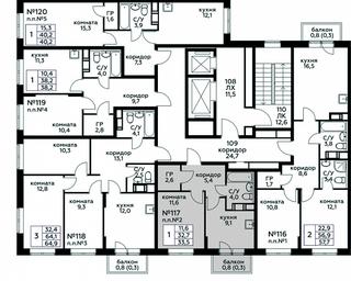 Продажа квартиры, 33,5 м² в ЖК «Цветочные Поляны», квартал № 23, поселение Филимонковское, Москва, Россия #4