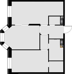 2-BD Apartment Sale, 65.9 sq. m. at Teatralnyi Kvartal, Rotmistrova Street, 2, Moscow, Russia #4