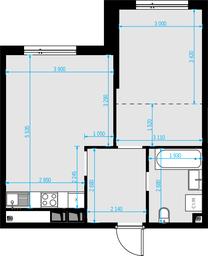 1-BD Apartment Sale, 45.2 sq. m. at Malevich, Otradnaya Street, 8, Moscow, Russia #3 1-BD Apartment Sale, 45.2 sq. m. at Malevich, Otradnaya Street, 8, Moscow, Russia #3