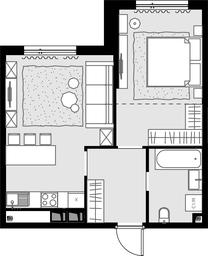 1-BD Apartment Sale, 45.2 sq. m. at Malevich, Otradnaya Street, 8, Moscow, Russia #2 1-BD Apartment Sale, 45.2 sq. m. at Malevich, Otradnaya Street, 8, Moscow, Russia #2