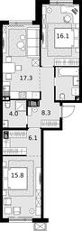 Продажа 2-комн. квартиры, 70,7 м² в ЖК «Малевич», Отрадная улица, 8, Москва, Россия #2 Продажа 2-комн. квартиры, 70,7 м² в ЖК «Малевич», Отрадная улица, 8, Москва, Россия #2