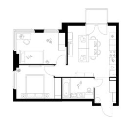 2-BD Apartment Sale, 51.1 sq. m. at Kronshtadtskiy 9, Kronshtadtsky Boulevard, 9с21, Moscow, Russia #3 2-BD Apartment Sale, 51.1 sq. m. at Kronshtadtskiy 9, Kronshtadtsky Boulevard, 9с21, Moscow, Russia #3
