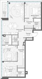 2-BD Apartment Sale, 147.6 sq. m. at Frunzenskaya naberezhnaya, Frunzenskaya Embankment, 30, Moscow, Russia #2 2-BD Apartment Sale, 147.6 sq. m. at Frunzenskaya naberezhnaya, Frunzenskaya Embankment, 30, Moscow, Russia #2
