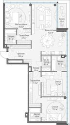 2-BD Apartment Sale, 154.1 sq. m. at Frunzenskaya naberezhnaya, Frunzenskaya Embankment, 30, Moscow, Russia #2