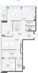 4-BD Apartment Sale, 306.5 sq. m. at Frunzenskaya naberezhnaya, Frunzenskaya Embankment, 30, Moscow, Russia #2 4-BD Apartment Sale, 306.5 sq. m. at Frunzenskaya naberezhnaya, Frunzenskaya Embankment, 30, Moscow, Russia #2