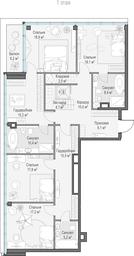 4-BD Apartment Sale, 306.5 sq. m. at Frunzenskaya naberezhnaya, Frunzenskaya Embankment, 30, Moscow, Russia #4