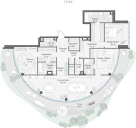 4-BD Apartment Sale, 240 sq. m. at Frunzenskaya naberezhnaya, Frunzenskaya Embankment, 30, Moscow, Russia #3