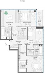 3-BD Apartment Sale, 242.2平方米 at Frunzenskaya naberezhnaya, Frunzenskaya Embankment, 30, Moscow, Russia #4