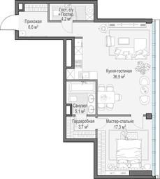 2-BD Apartment Sale, 73.5 sq. m. at Frunzenskaya naberezhnaya, Frunzenskaya Embankment, 30, Moscow, Russia #2 2-BD Apartment Sale, 73.5 sq. m. at Frunzenskaya naberezhnaya, Frunzenskaya Embankment, 30, Moscow, Russia #2