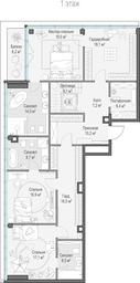 3-BD Apartment Sale, 295平方米 at Frunzenskaya naberezhnaya, Frunzenskaya Embankment, 30, Moscow, Russia #4