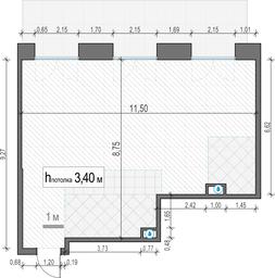 2-BD Apartment Sale, 87.9平方米 at Frunzenskaya naberezhnaya, Frunzenskaya Embankment, 30, Moscow, Russia #2
