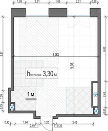 1-BD Apartment Sale, 66.6 sq. m. at Frunzenskaya naberezhnaya, Frunzenskaya Embankment, 30, Moscow, Russia #2