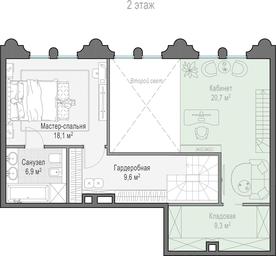 1-BD Apartment Sale, 122.6 sq. m. at Frunzenskaya naberezhnaya, Frunzenskaya Embankment, 30, Moscow, Russia #2 1-BD Apartment Sale, 122.6 sq. m. at Frunzenskaya naberezhnaya, Frunzenskaya Embankment, 30, Moscow, Russia #2