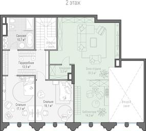 5-BD Apartment Sale, 209.8平方米 at Frunzenskaya naberezhnaya, Frunzenskaya Embankment, 30, Moscow, Russia #4