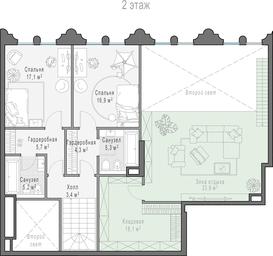 3-BD Apartment Sale, 209 sq. m. at Frunzenskaya naberezhnaya, Frunzenskaya Embankment, 30, Moscow, Russia #4
