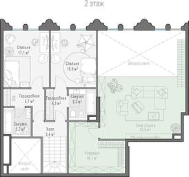 3-BD Apartment Sale, 209 sq. m. at Frunzenskaya naberezhnaya, Frunzenskaya Embankment, 30, Moscow, Russia #2 3-BD Apartment Sale, 209 sq. m. at Frunzenskaya naberezhnaya, Frunzenskaya Embankment, 30, Moscow, Russia #2