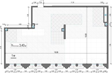 4-BD Apartment Sale, 172.6 sq. m. at Frunzenskaya naberezhnaya, Frunzenskaya Embankment, 30, Moscow, Russia #3