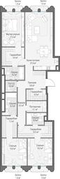 Продажа 2-комн. квартиры, 162,1 м² в ЖК «Клубный город-парк «Фрунзенская набережная»», Фрунзенская набережная, 30, Москва, Россия #4