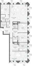 5-BD Apartment Sale, 202.7 sq. m. at Frunzenskaya naberezhnaya, Frunzenskaya Embankment, 30, Moscow, Russia #2 5-BD Apartment Sale, 202.7 sq. m. at Frunzenskaya naberezhnaya, Frunzenskaya Embankment, 30, Moscow, Russia #2