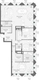 5-BD Apartment Sale, 202.8 sq. m. at Frunzenskaya naberezhnaya, Frunzenskaya Embankment, 30, Moscow, Russia #3