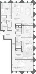 5-BD Apartment Sale, 197.3 sq. m. at Frunzenskaya naberezhnaya, Frunzenskaya Embankment, 30, Moscow, Russia #2