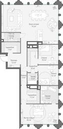 5-BD Apartment Sale, 197.3 sq. m. at Frunzenskaya naberezhnaya, Frunzenskaya Embankment, 30, Moscow, Russia #3