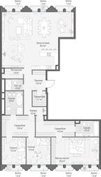 5-BD Apartment Sale, 225.4 sq. m. at Frunzenskaya naberezhnaya, Frunzenskaya Embankment, 30, Moscow, Russia #3 5-BD Apartment Sale, 225.4 sq. m. at Frunzenskaya naberezhnaya, Frunzenskaya Embankment, 30, Moscow, Russia #3