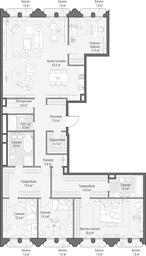 5-BD Apartment Sale, 225.4 sq. m. at Frunzenskaya naberezhnaya, Frunzenskaya Embankment, 30, Moscow, Russia #4