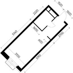 Apartment Sale, 23.7平方米 at Rezidentsii Skolkovo, Kashtanovaya ulitsa, 1, rabochiy posyolok Zarechye, Odintsovskiy City District, Moscow Region, Russia #3 Apartment Sale, 23.7平方米 at Rezidentsii Skolkovo, Kashtanovaya ulitsa, 1, rabochiy posyolok Zarechye, Odintsovskiy City District, Moscow Region, Russia #3