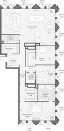 5-BD Apartment Sale, 202.4 sq. m. at Frunzenskaya naberezhnaya, Frunzenskaya Embankment, 30, Moscow, Russia #3