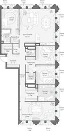 5-BD Apartment Sale, 202.4 sq. m. at Frunzenskaya naberezhnaya, Frunzenskaya Embankment, 30, Moscow, Russia #2