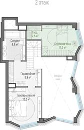 2-BD Apartment Sale, 115.5 sq. m. at Tishinskiy bulvar, Gruzinsky Val Street, 10, Moscow, Russia #4