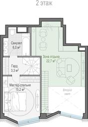 1-BD Apartment Sale, 86.6 sq. m. at Tishinskiy bulvar, Gruzinsky Val Street, 10, Moscow, Russia #2